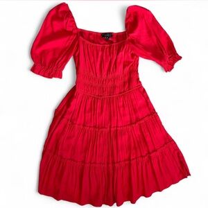 Trixxi Vibrant Red Mini Dress, Women’s Size Medium